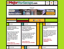 Tablet Screenshot of elmejorhoroscopo.com